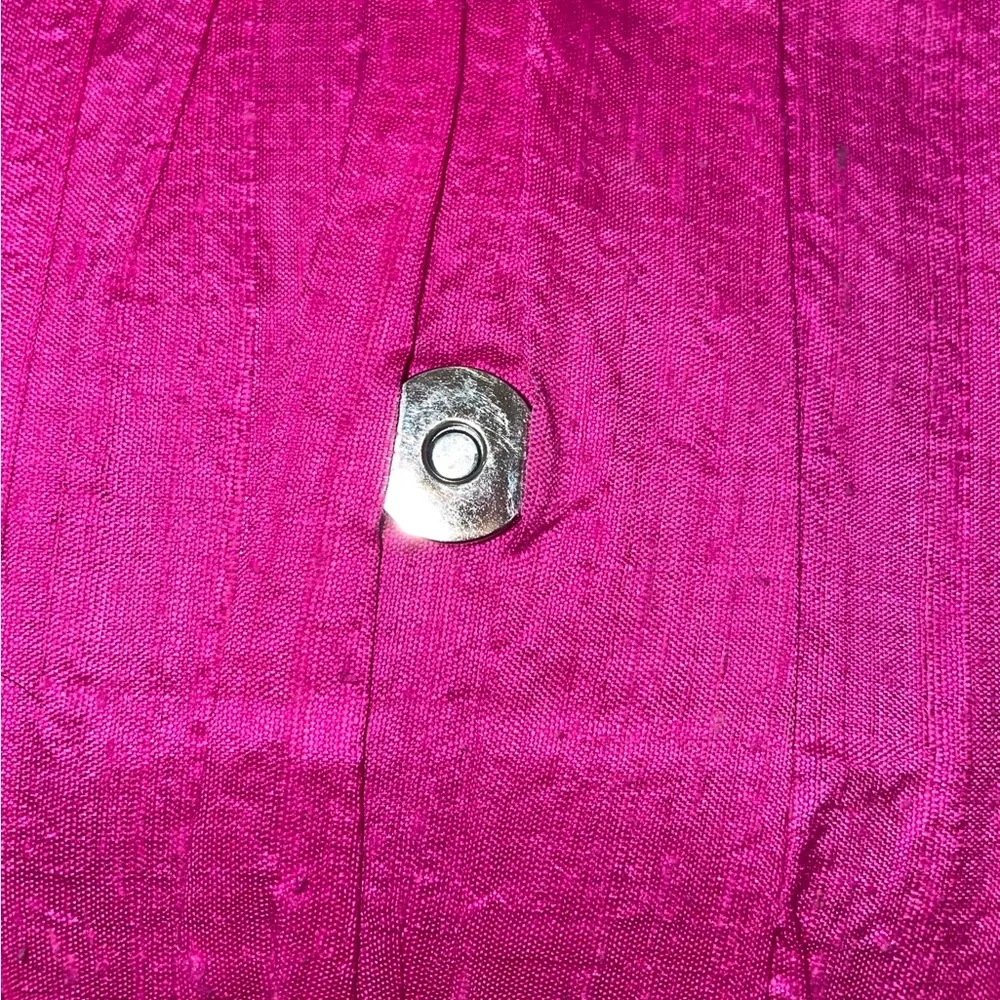 Handbag Purse Crossbody Clutch w/ 5 Section Sak Saum Abi Ferrin Freedom Project - Picture 12 of 14